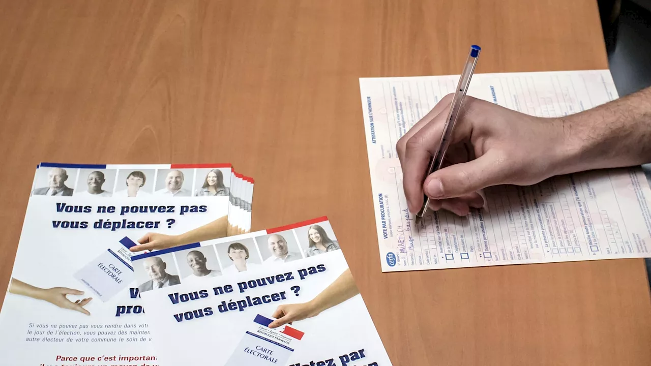 Législatives 2024: comment faire une procuration pour les scrutins du 30 juin et du 7 juillet