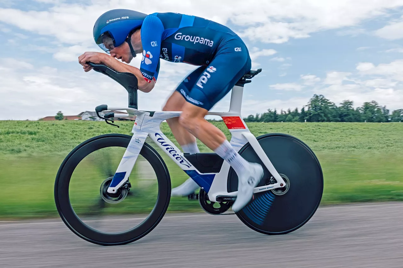 Wilier Slips Out Faster Supersonica SLR Time Trial Bike at Tour de Suisse with FDJ