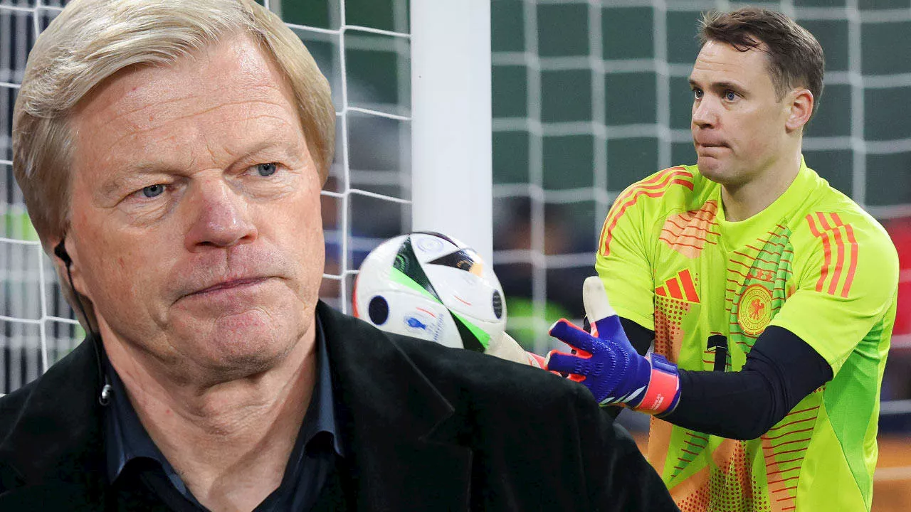 Fußball-EM: Kahn äußert sich zu Neuer: „Neuer wirkt aktuell nicht stabil“