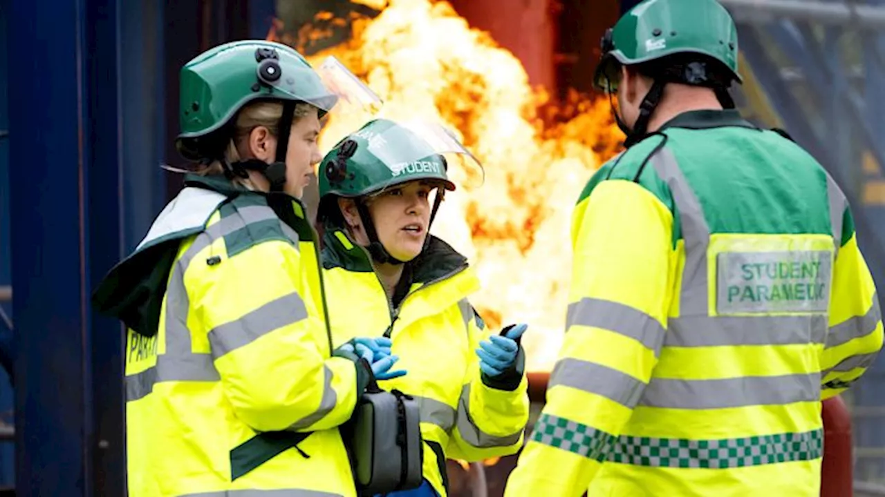 UCLan paramedic students put to the test at realistic training day