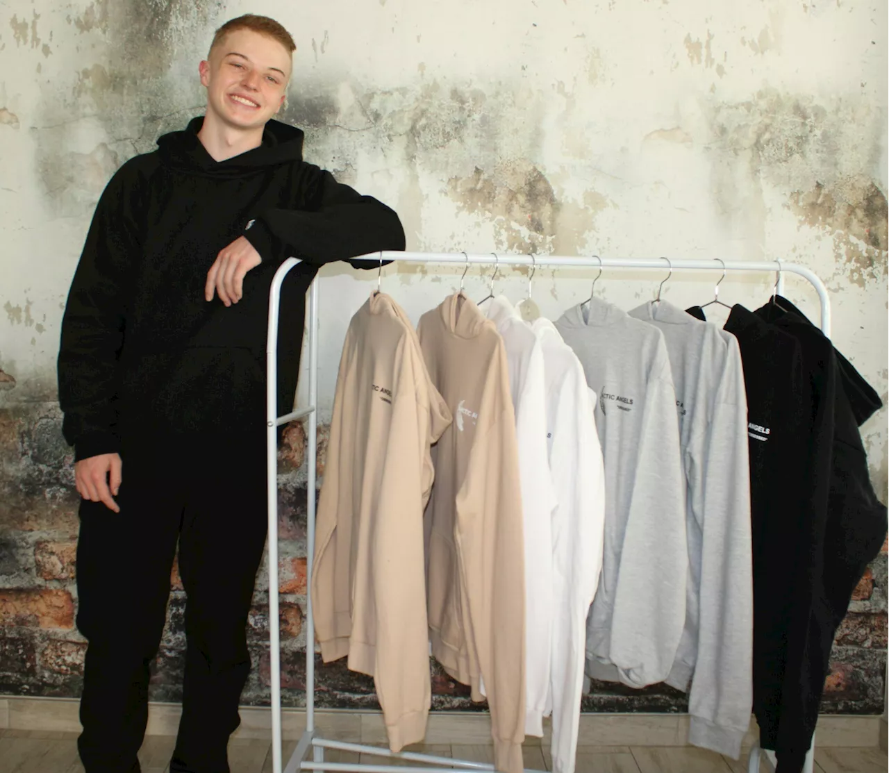 Teen entrepreneur launches clothing brand