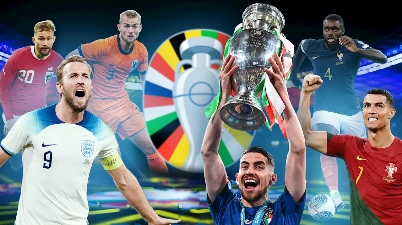 Fußball-EM 2024: Die Titel-Favoriten im Check - Deutschland, Frankreich, Spanien, Italien