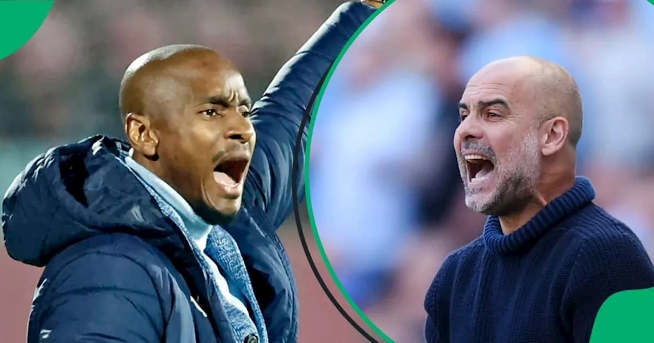 “Crazy Work”: Mamelodi Sundowns Coach Rhulani Mokwena Gives Off Pep Guardiola Vibes, Draws Side-Eye