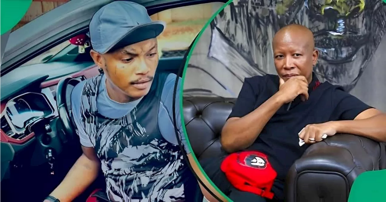 EFF Leader Julius Malema Assists Shebeshxt With Medical Bills Following Deadly Car Accident