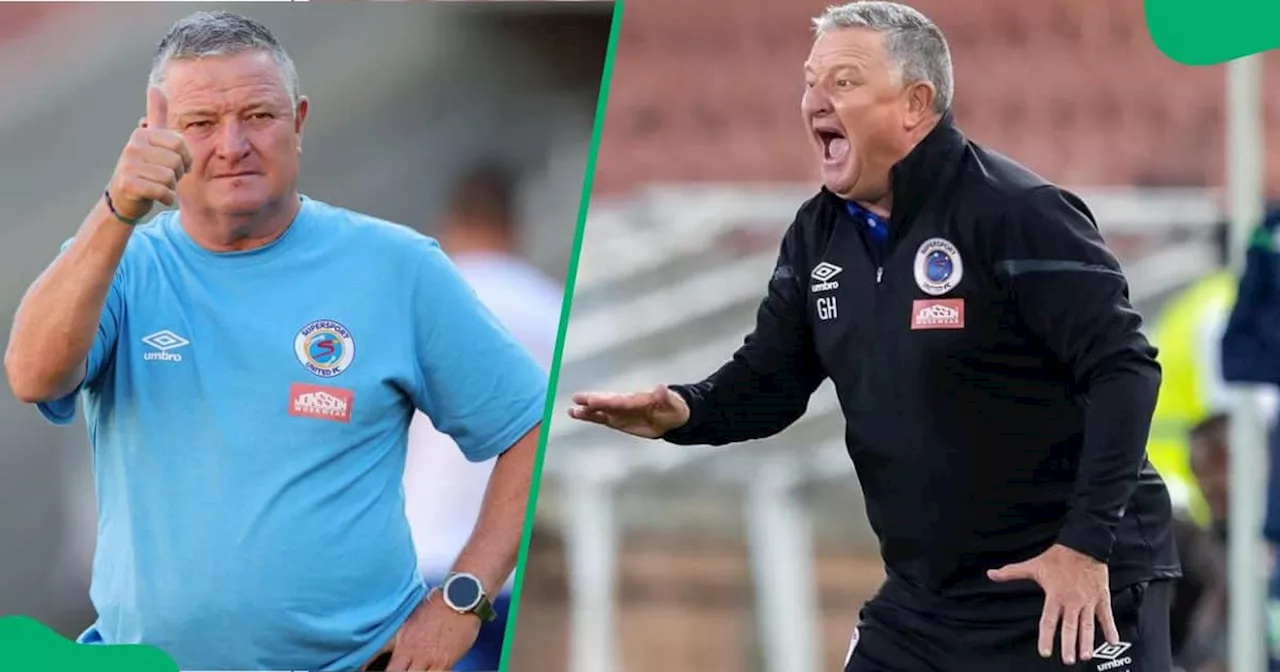 SuperSport United Coach Gavin Hunt Speaks About Possibly Joining PSL Rivals Sekhukhune United