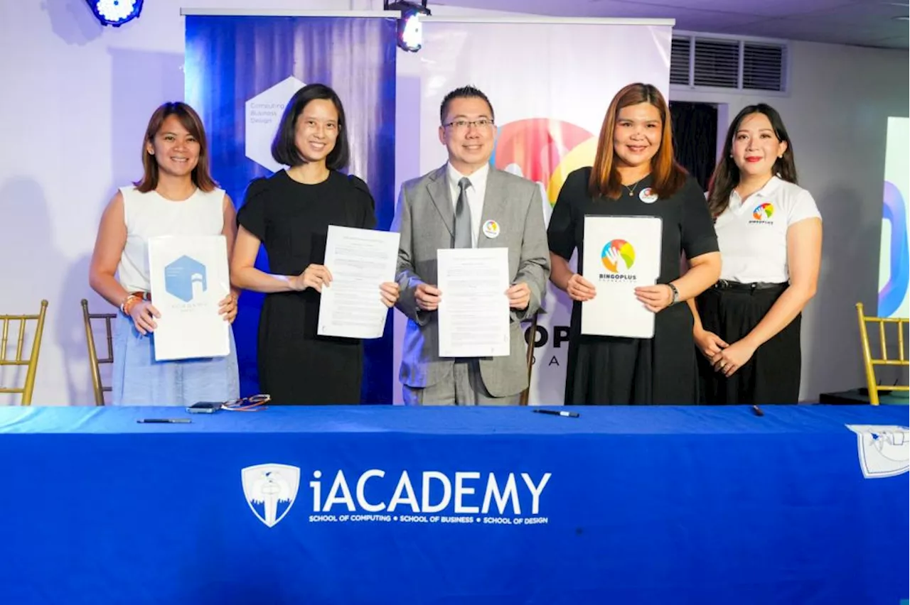 iACADEMY, BingoPlus Foundation ink P17.5-M scholarship grant for tech students