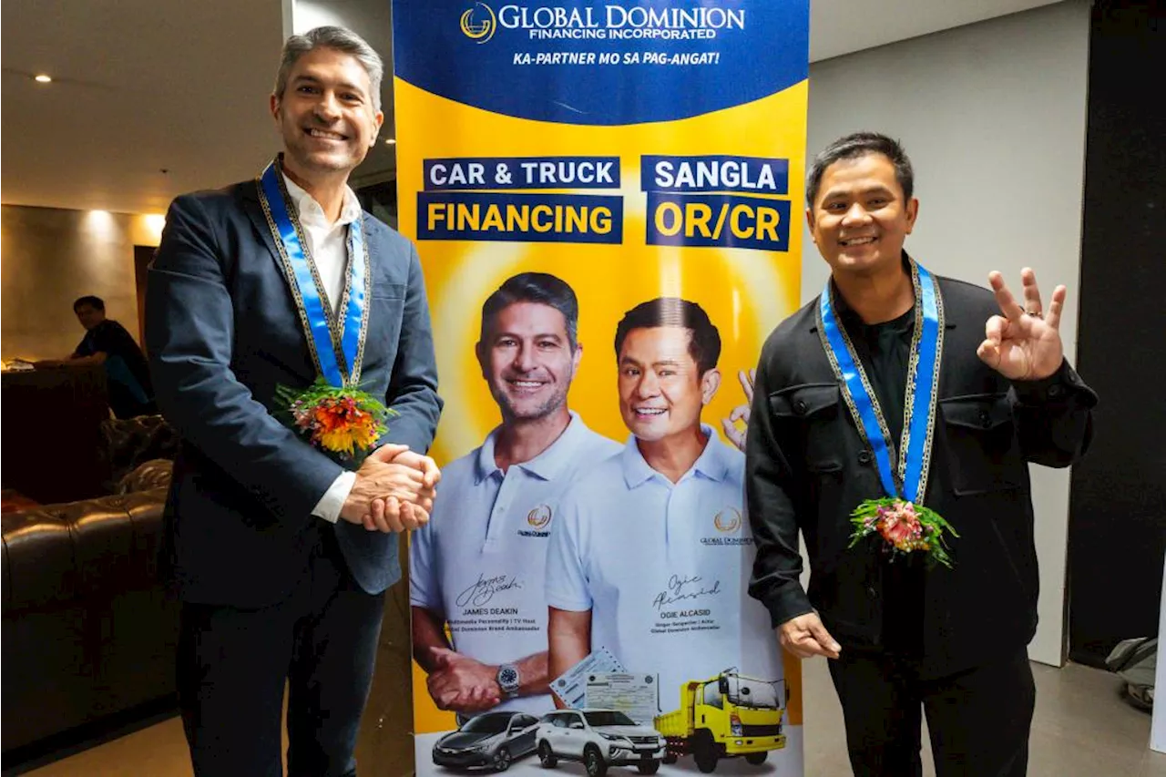 Ogie Alcasid, James Deakin sign on as Global Dominion Brand Ambassadors