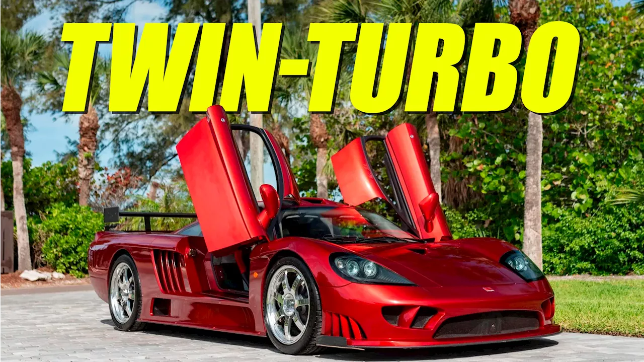 World’s Only Saleen S7 Twin Turbo With Competition Package Offers 1,000 HP And Gorgeous Styling