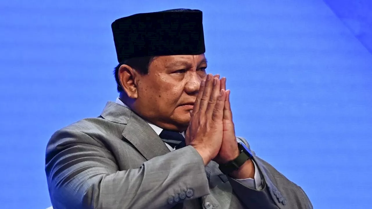 President-elect Prabowo says Indonesia willing to receive 1,000 refugees from Gaza to study in Java