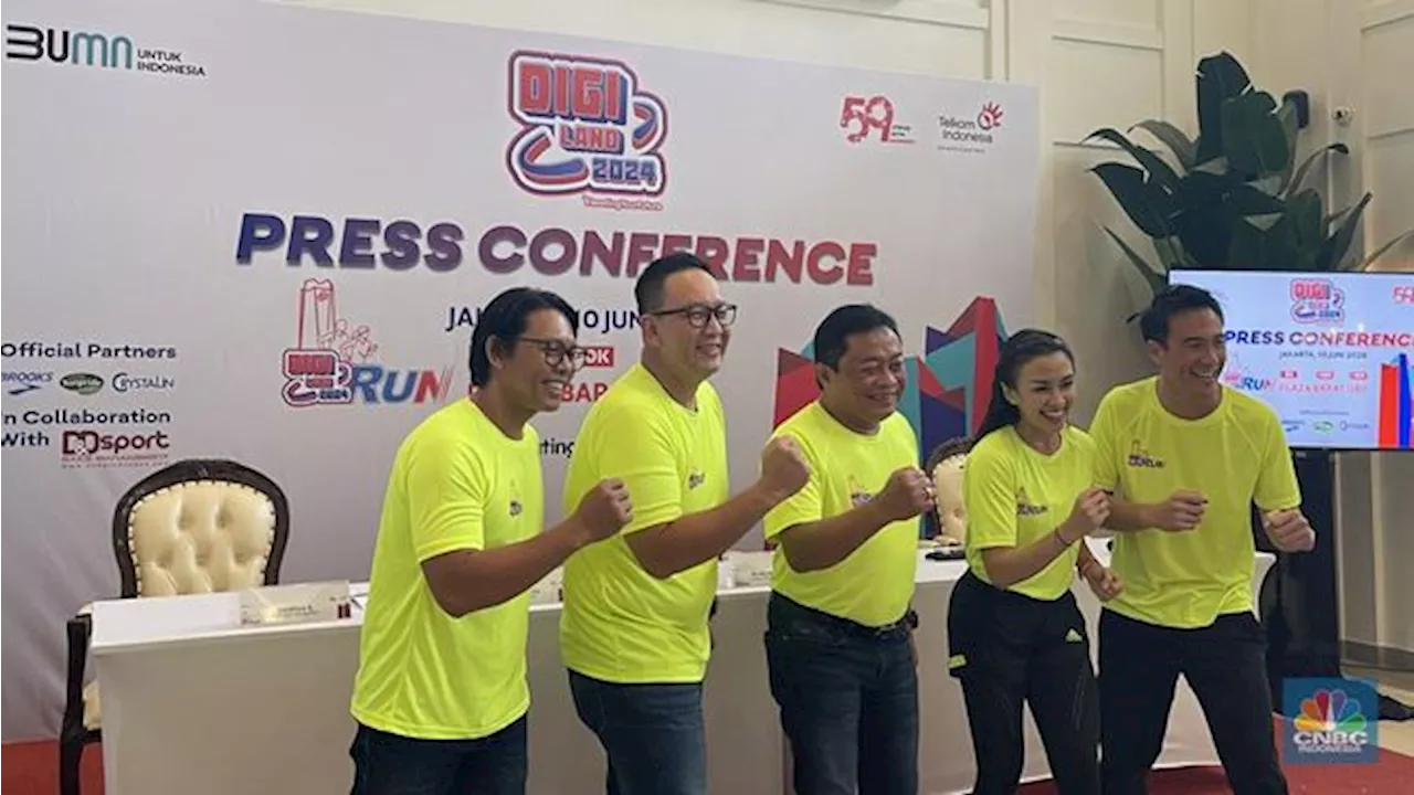 Digiland Run 2024, Cara Sehat Telkom Rayakan Ulang Tahun ke-59