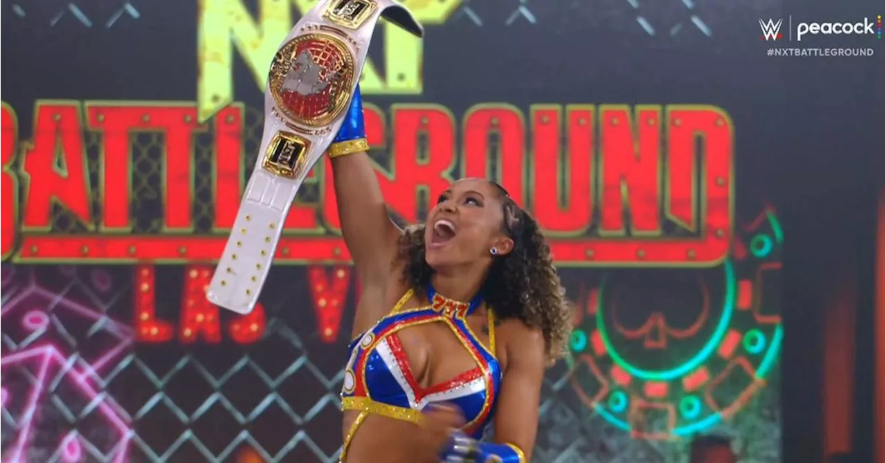 WWE's Kelani Jordan Becomes NXT Women's North American Champion at Battleground