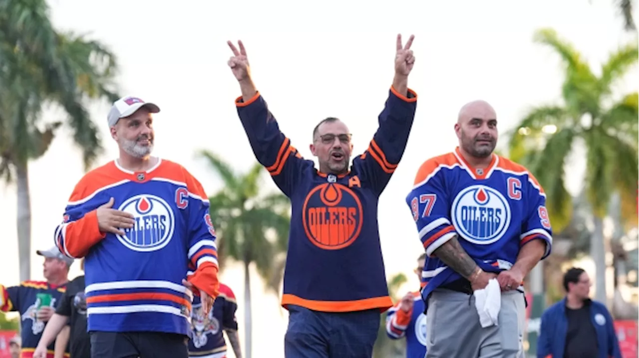 Stanley Cup Final: Oilers fans travel in numbers to Florida