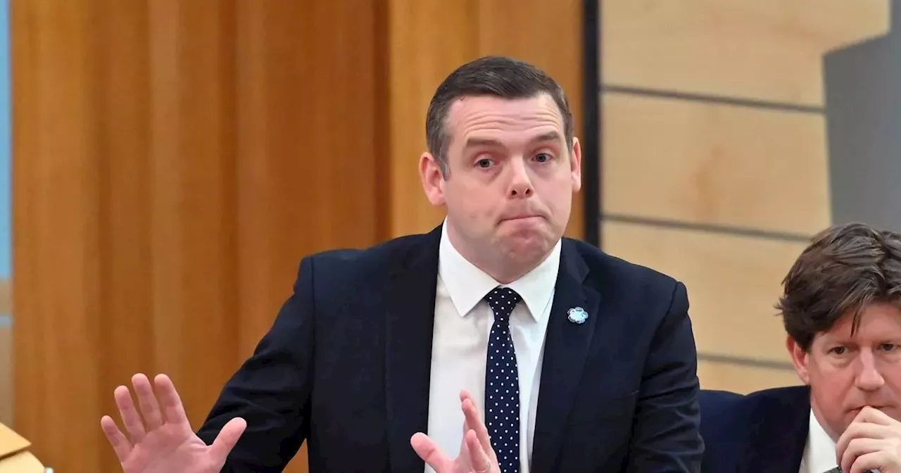 Douglas Ross 'a pretend big man who has been found out', says Anas Sarwar