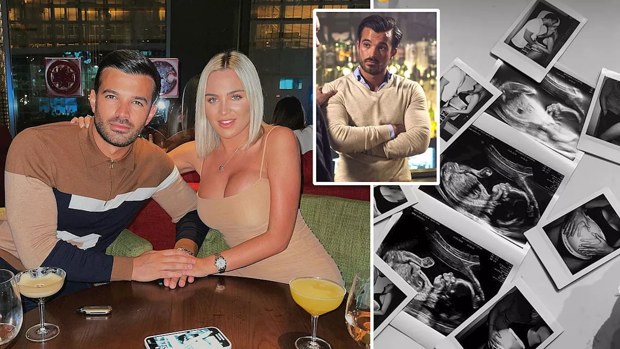 Former TOWIE star Mike Hassini is expecting a baby with girlfriend Jessica Milford nine months after...