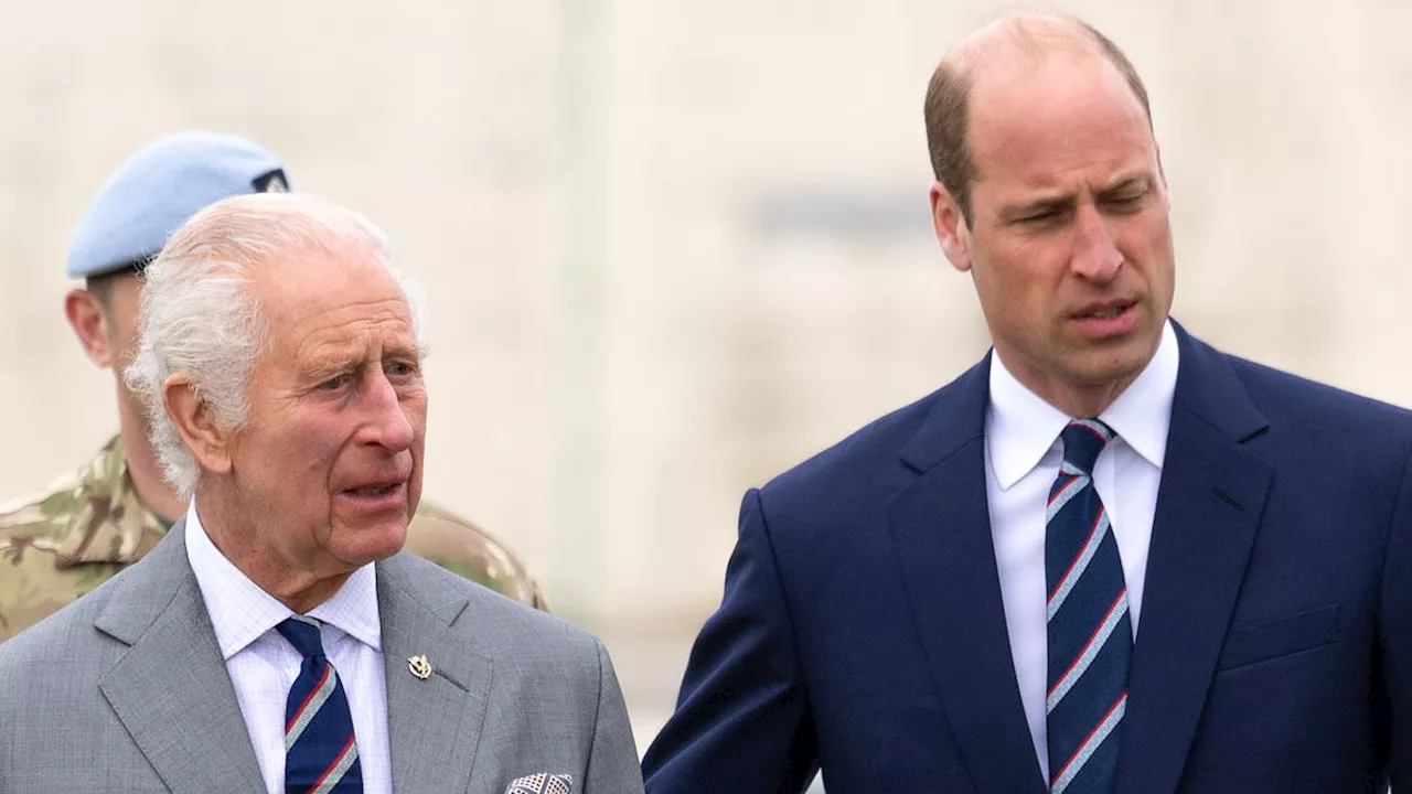 Issues with Prince Harry and Prince Andrew have 'brought King Charles and William closer', with...