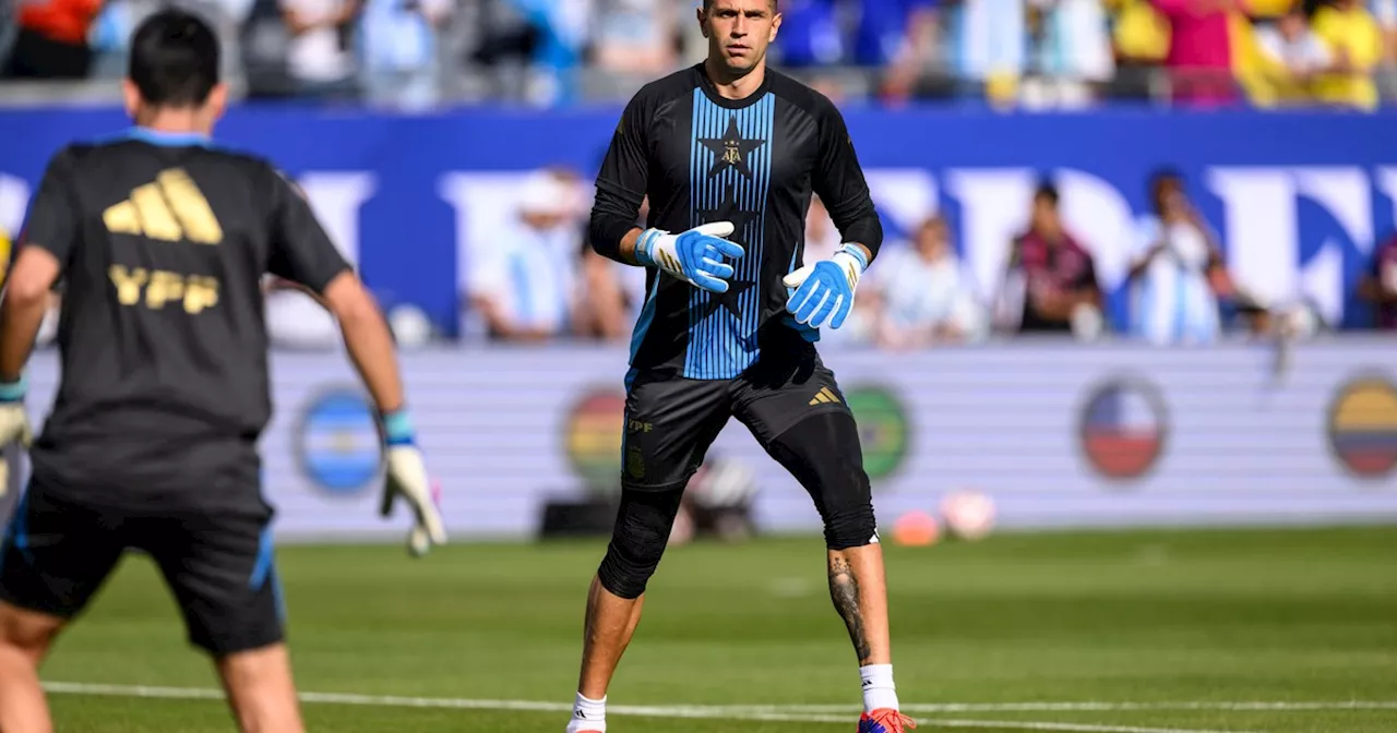 Los grandes números con los que Dibu Martínez llega a la Copa América