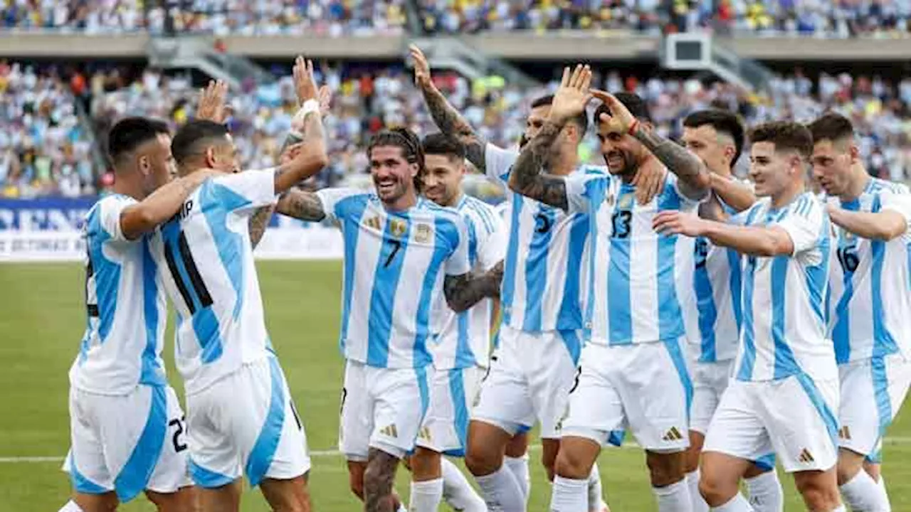 Argentina ease past Ecuador 1-0 in Copa America warm-up