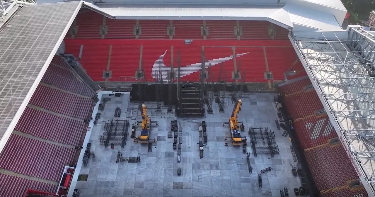 Major Anfield stadium change ahead of Taylor Swift tour