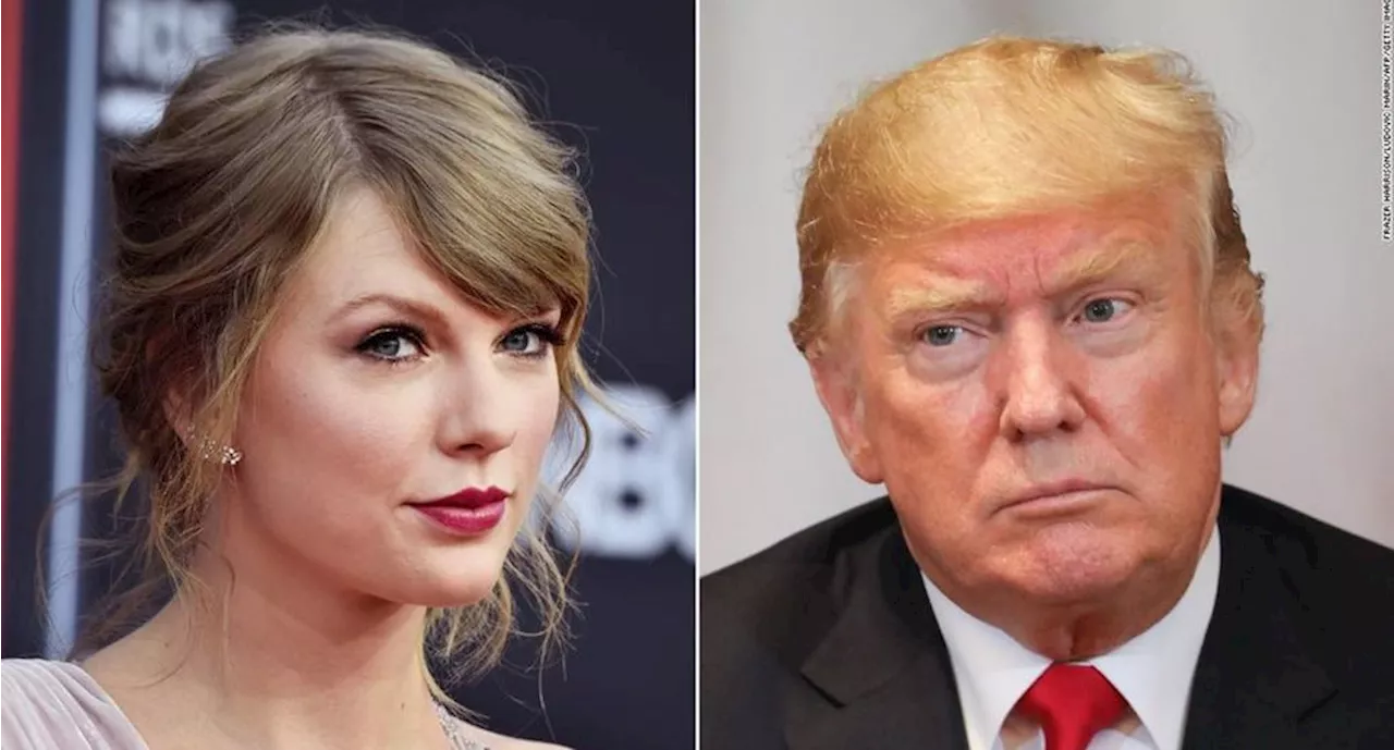 'Taylor Swift es excepcionalmente bonita, pero no le gusto', dice Trump