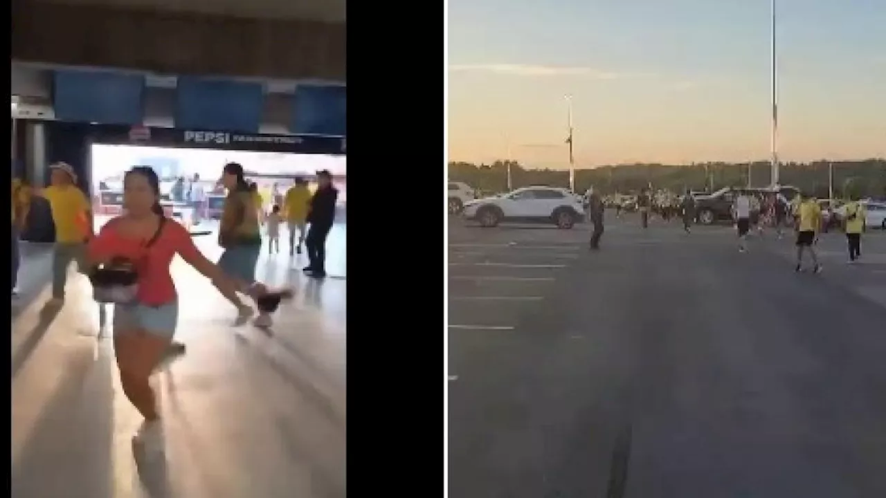 Video: así fue la salvaje pelea entre hinchas colombianos tras el partido contra Estados Unidos