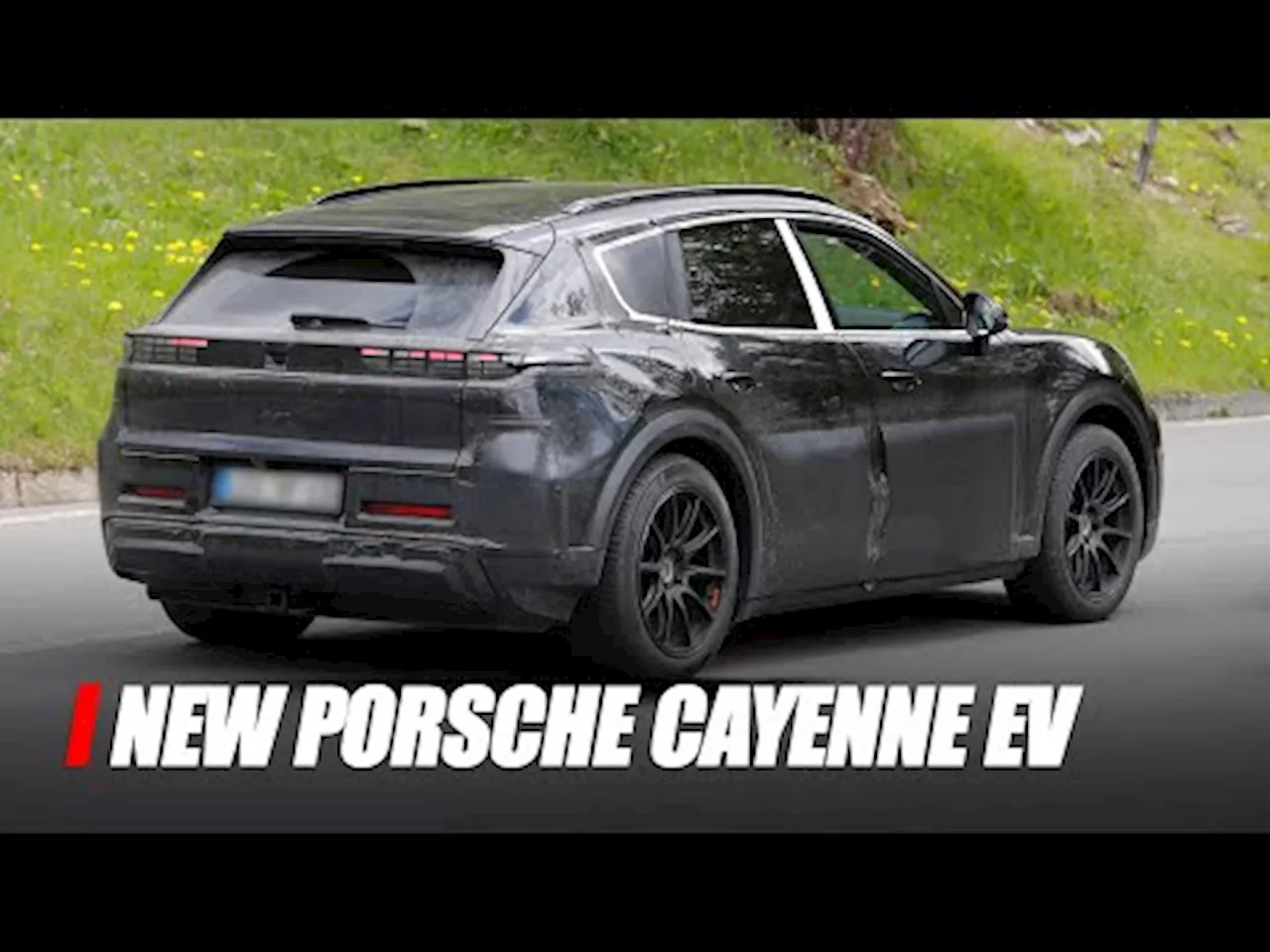 Porsche testar eldrivna Cayenne för fullt. En uppblåst Macan.