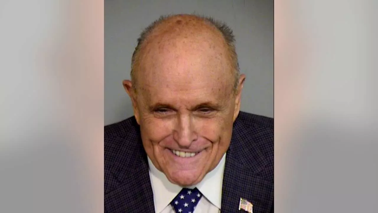 Rudy Giuliani's mugshot released as he's accused in Arizona's fake electors scheme