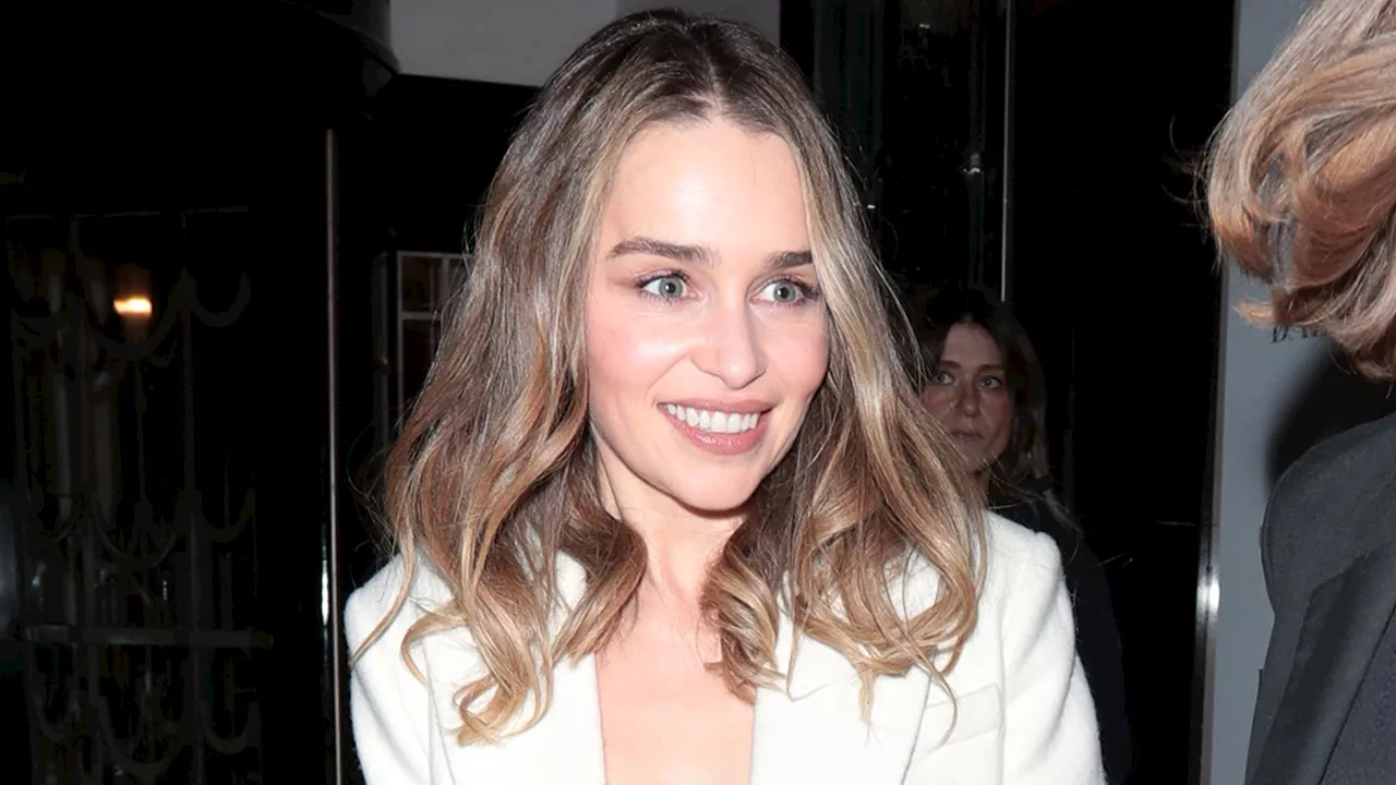 'Game of Thrones' star Emilia Clarke feared dying 'on live TV' after suffering brain aneurysms