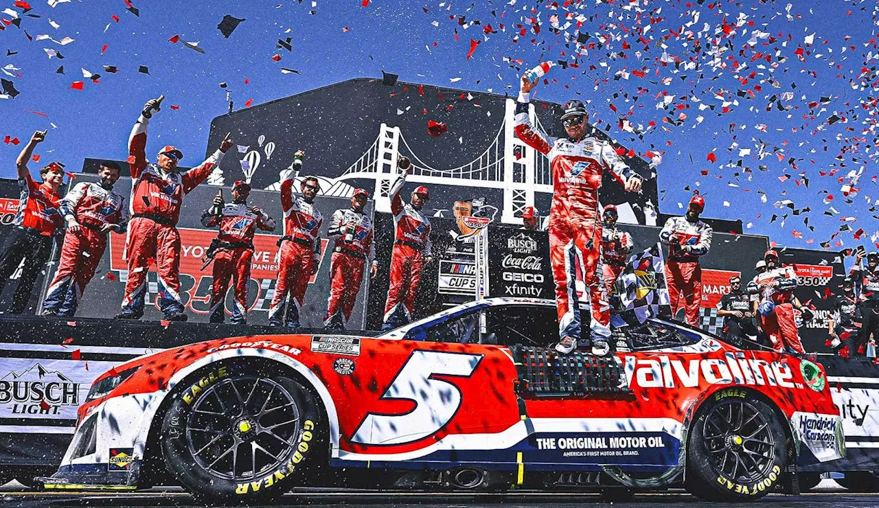 NASCAR takeaways: Kyle Larson caps week of uncertainty with Sonoma win