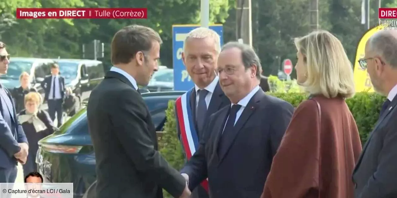 Emmanuel Macron : bise à Julie Gayet et complicité avec François Hollande, ces images inattendues après les...