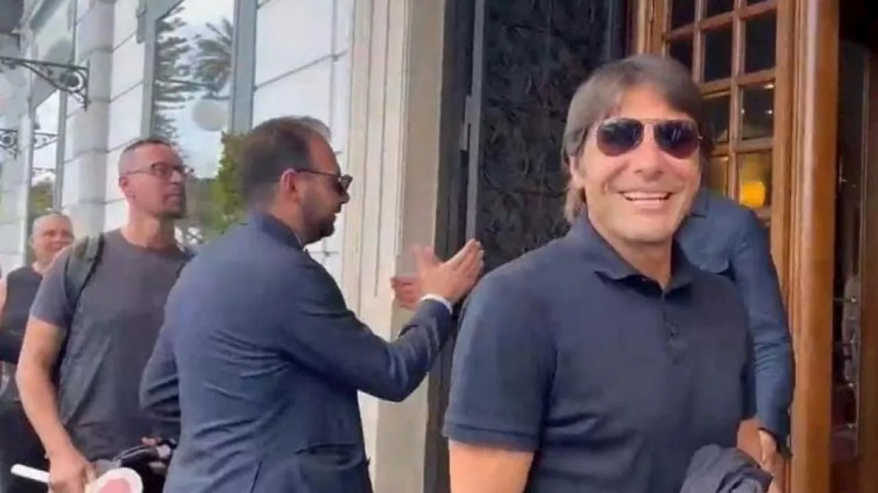 Napoli, il primo giorno di Conte: l'agenda, le foto, l'incontro con Di Lorenzo