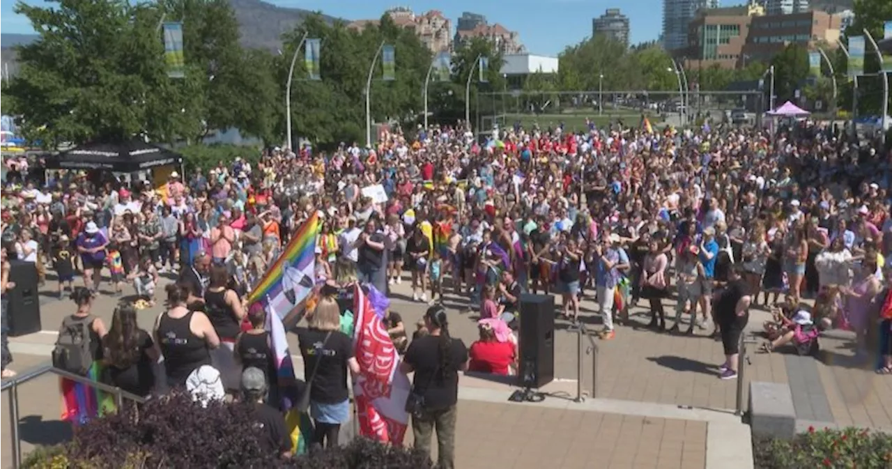 Okanagan Pride Week organizers dealing with protestors at many events