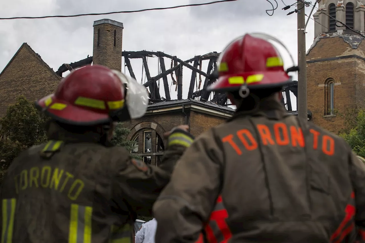 Toronto church fire that consumed Group of Seven murals was ‘heart-wrenching’: priest