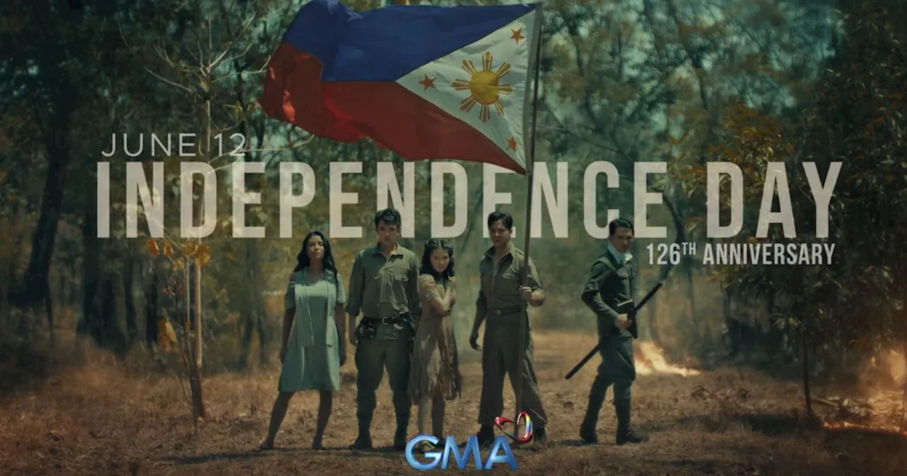 'Pulang Araw' cast proudly raises Philippine flag ahead of Independence Day