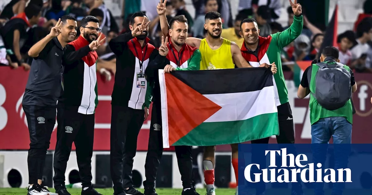 ‘We play every game with heart’: Palestine meet Socceroos with minds on Gaza