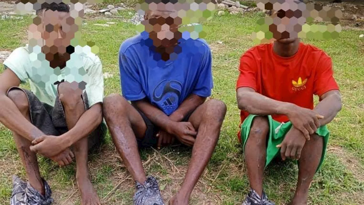 Police nab three suspected armed robbers in Delta