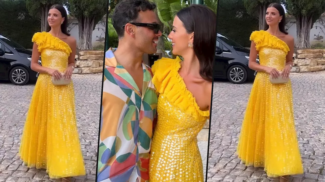 Lucy Meck's yellow fairytale dress is straight from Princess Kate's playbook