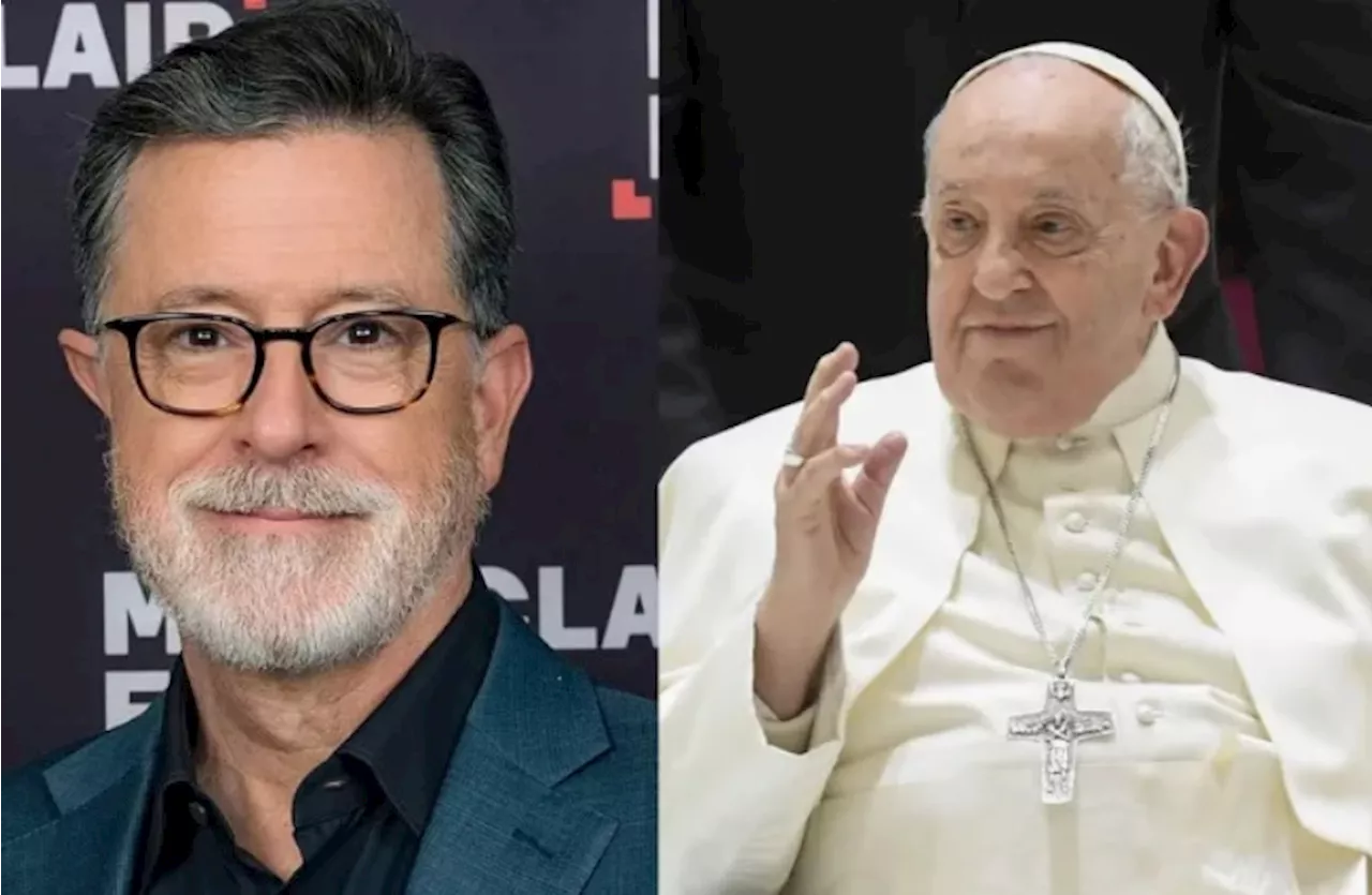 Pope Francis to meet Stephen Colbert, Jimmy Fallon, other top comedians at Vatican