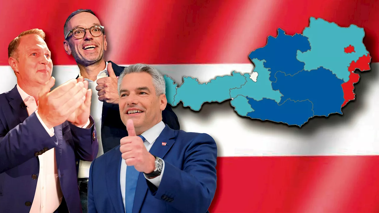 – so dreigeteilt ist jetzt Österreich