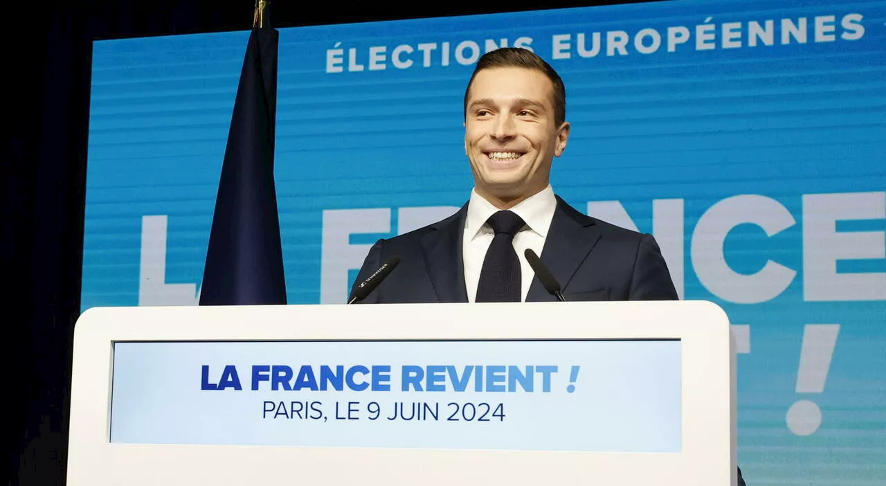 Elezioni in Francia, Bardella candidato premier del Rassemblement National: «Guiderà la campagna elettorale».