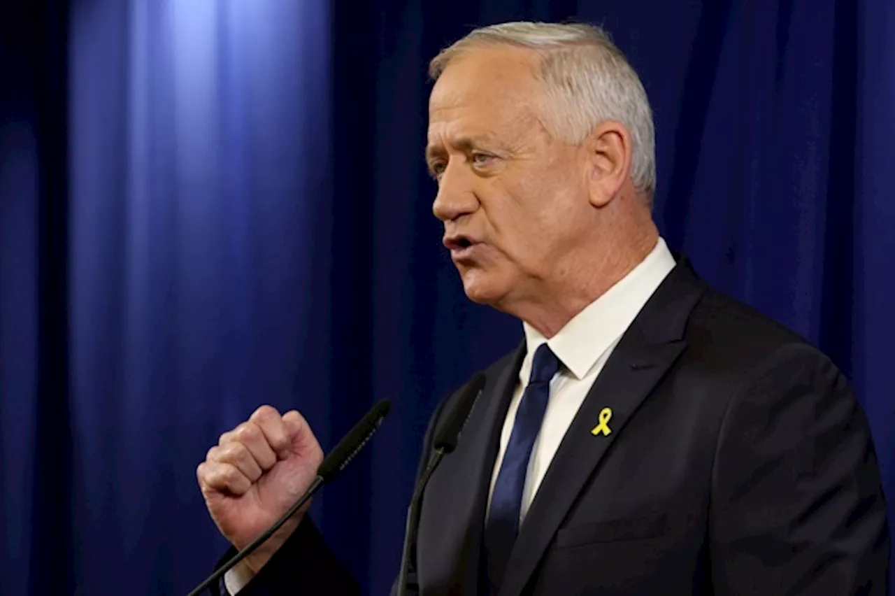 L’ex generale Benny Gantz si dimette dal gabinetto di guerra israeliano