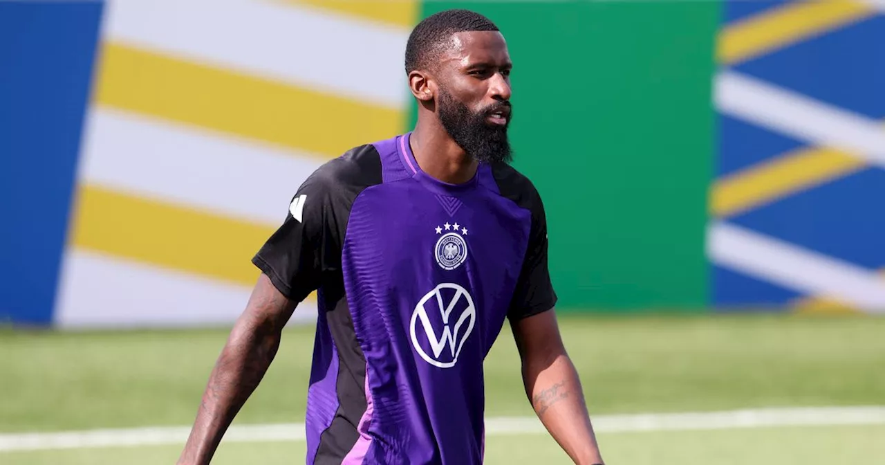 Antonio Rudiger involved in training ground altercation with Germany team-mate