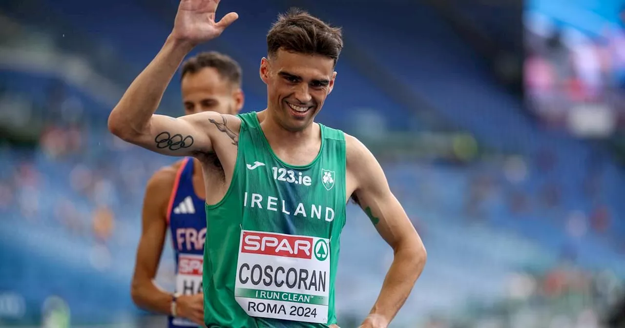 Andrew Coscoran through to 1500m final but Irish runners struggle elsewhere