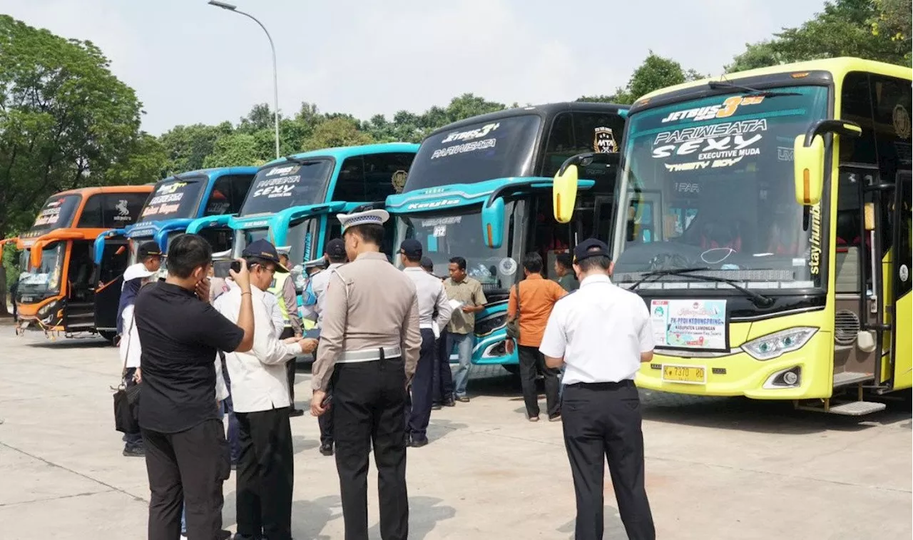 Sidak Bus Pariwisata di DKI & Bogor, Kemenhub Temukan 37 Bus Tak Laik Jalan