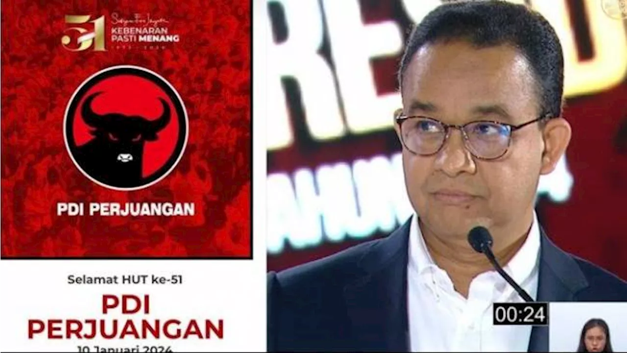 PDIP Akui Sudah Lakukan Pembicaraan Informal untuk Usung Anies Baswedan di Pilkada Jakarta