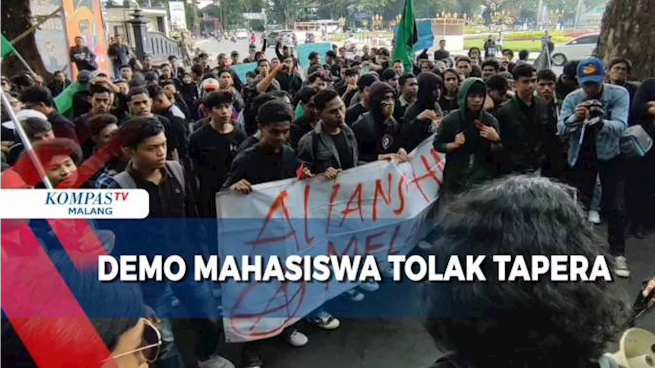 Unjuk Rasa Mahasiswa Tolak Tapera