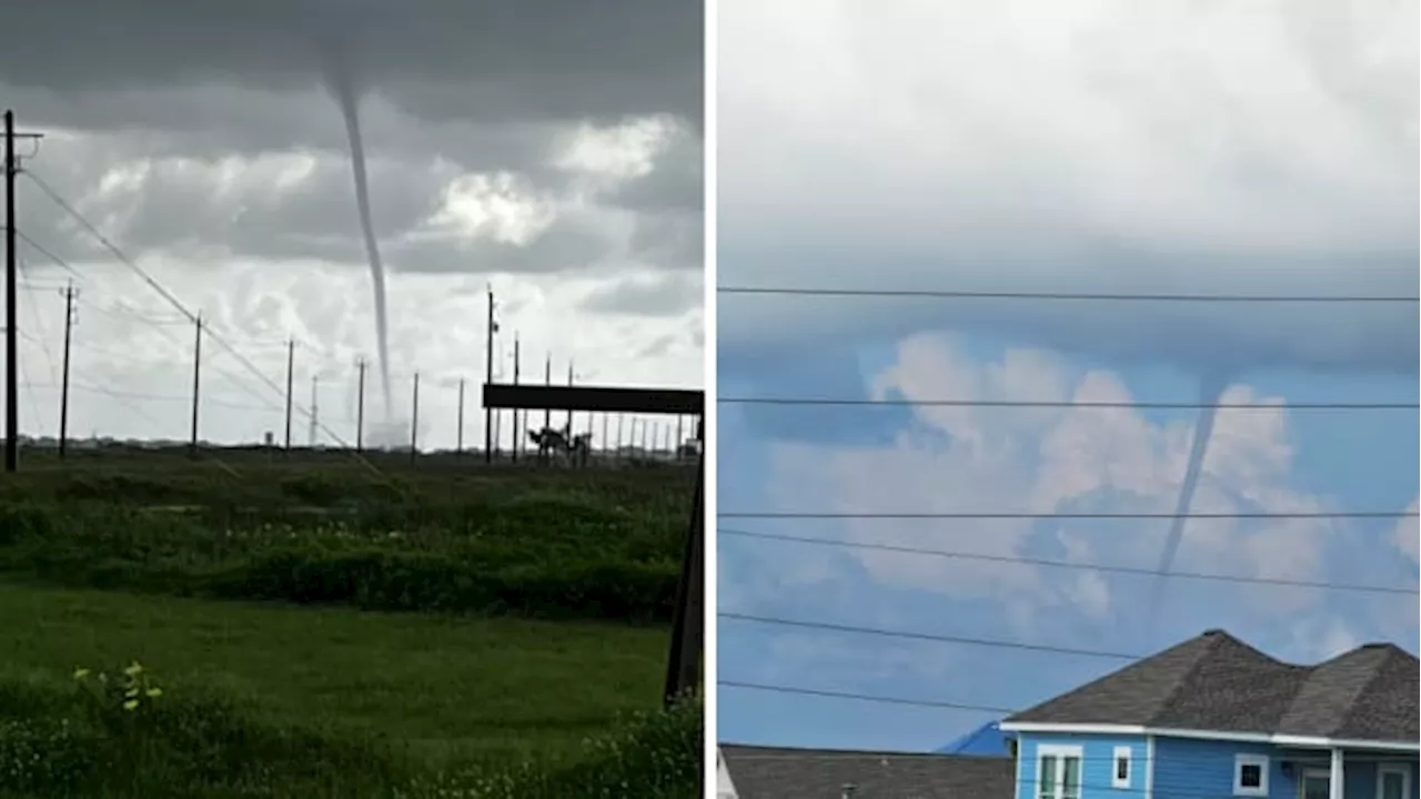 Large waterspout spotted off west end of Galveston: What are they and how do they form?