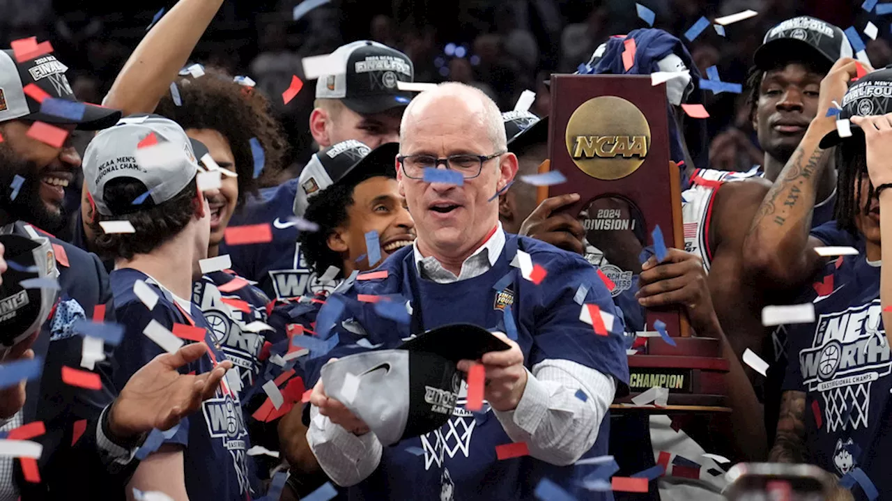 Connecticut's Dan Hurley turns down offer from Lakers to seek 3rd title with Huskies