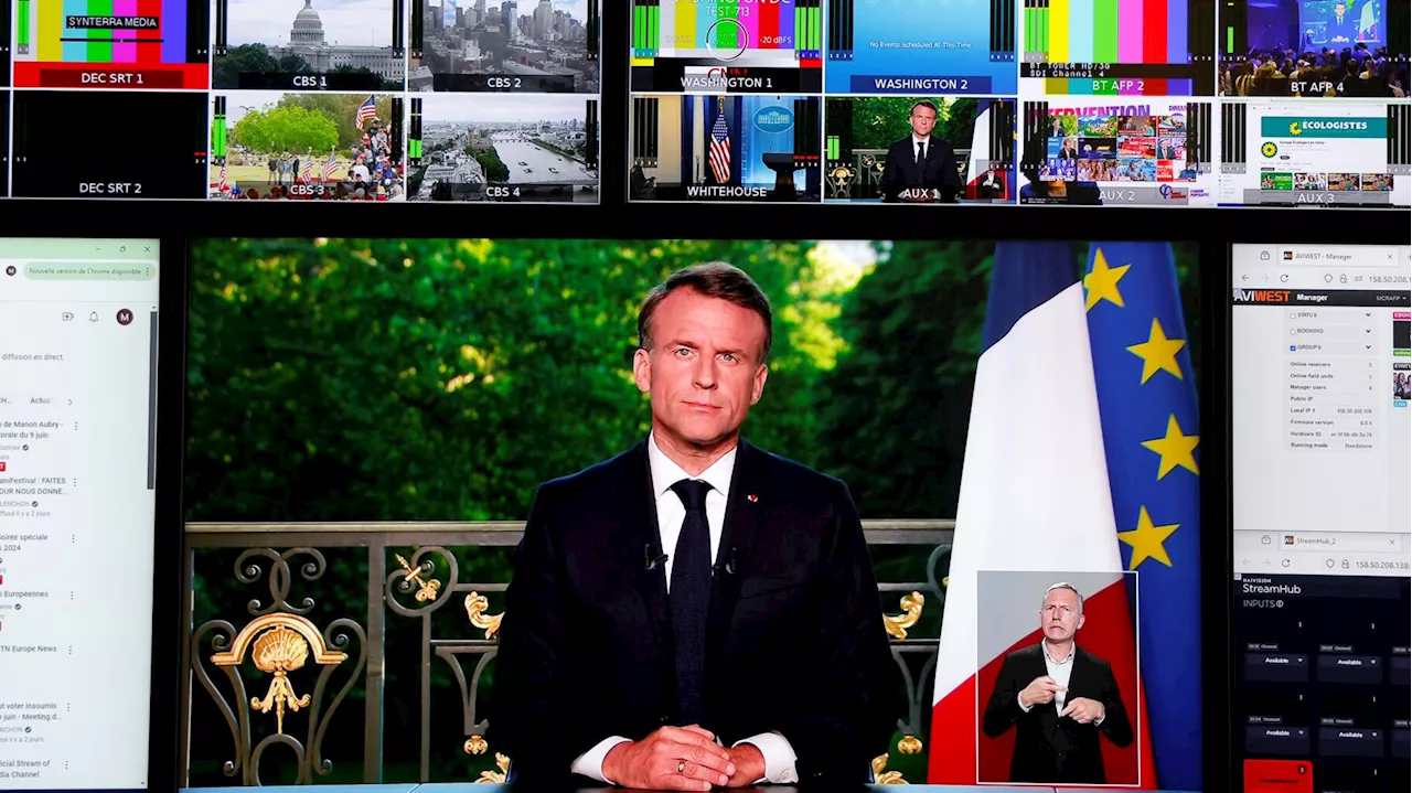 Des européennes à la dissolution, cinq épisodes d’une soirée qui fait basculer l’ère Macron
