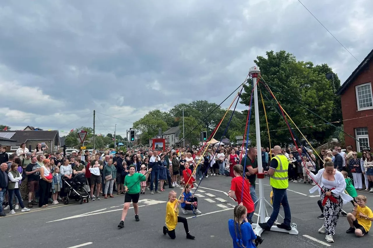 Lancashire housebuilder makes donation to traditional festival in local villages