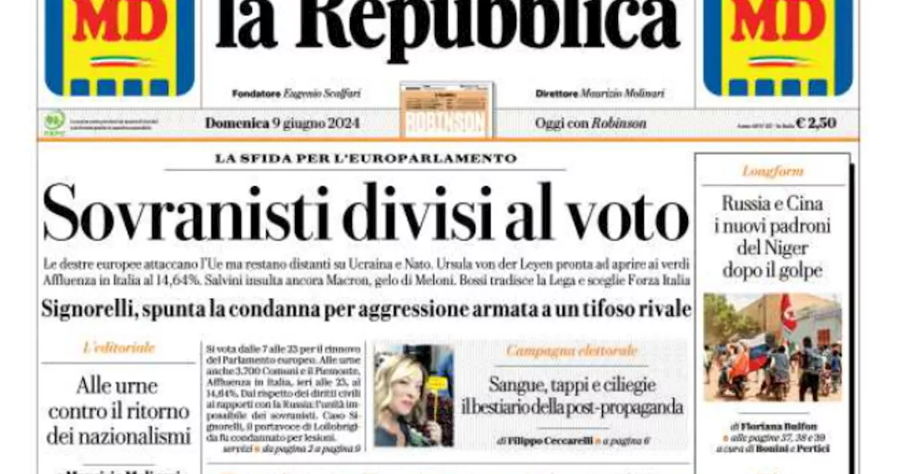 Repubblica, la figuraccia dei compagni: occhio al titolo in prima pagina